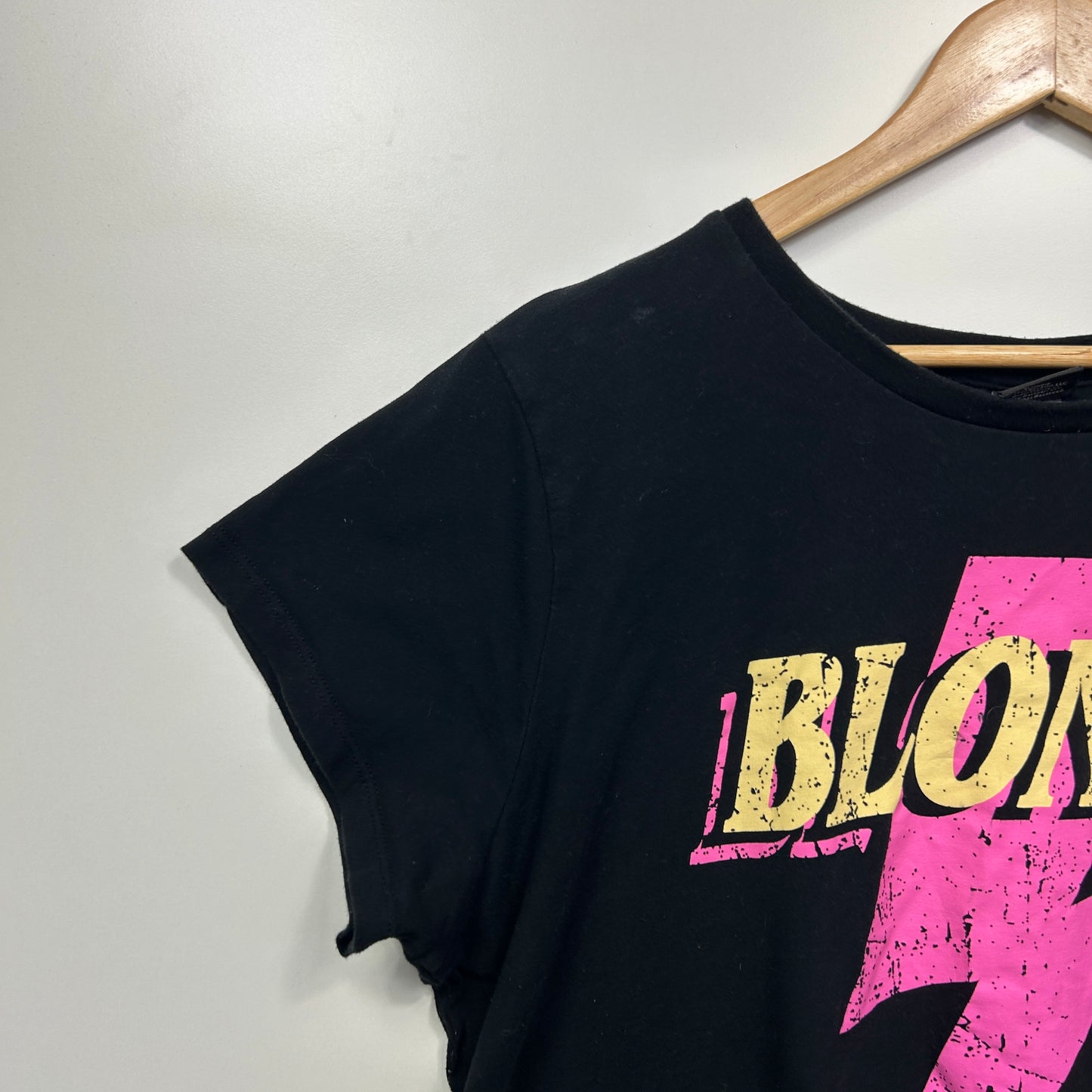 Blondie Tshirt Size 20 Black Short Sleeve