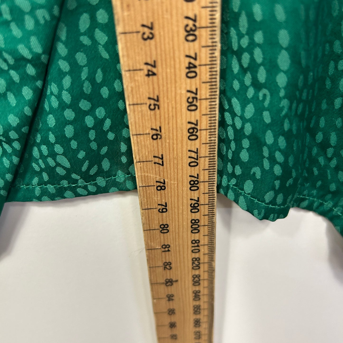 Taking Shape Tunic Top Size 16 Green Short Sleeve