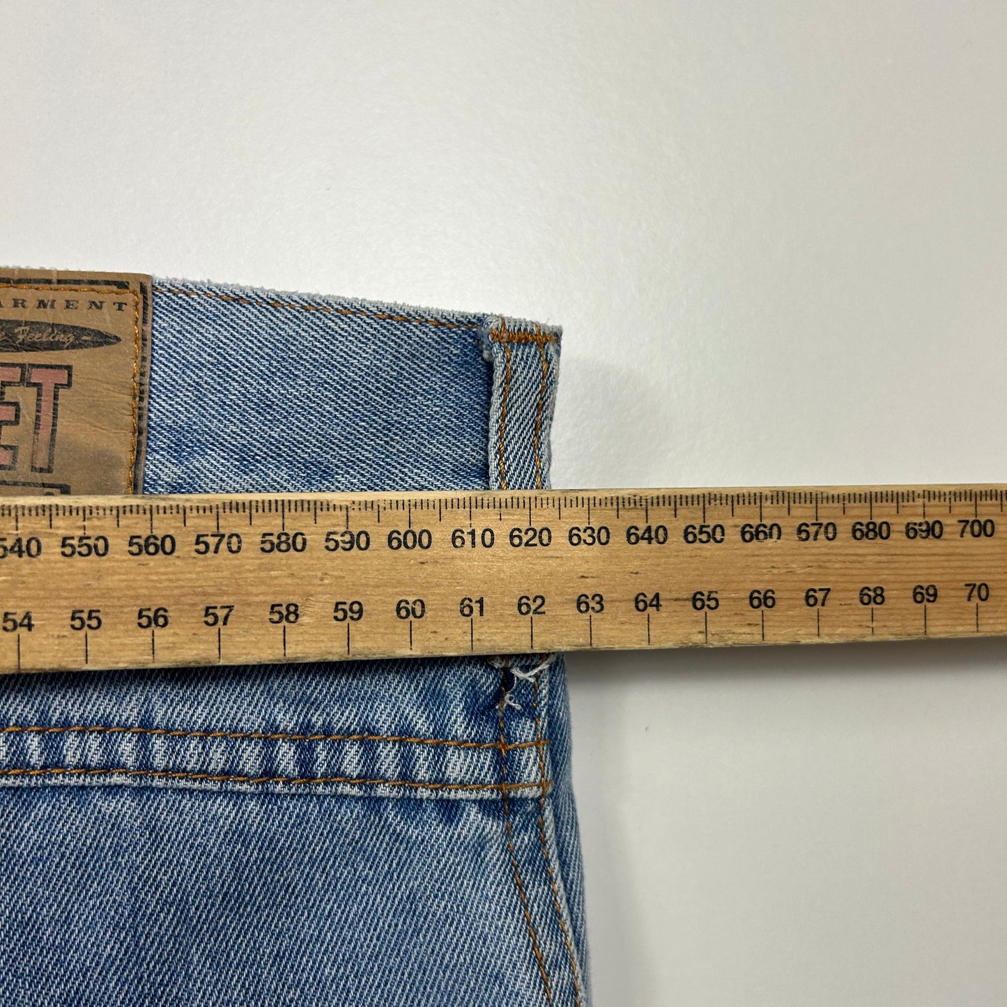 Street Jeans Light Blue Denim Shorts - Size 7XL