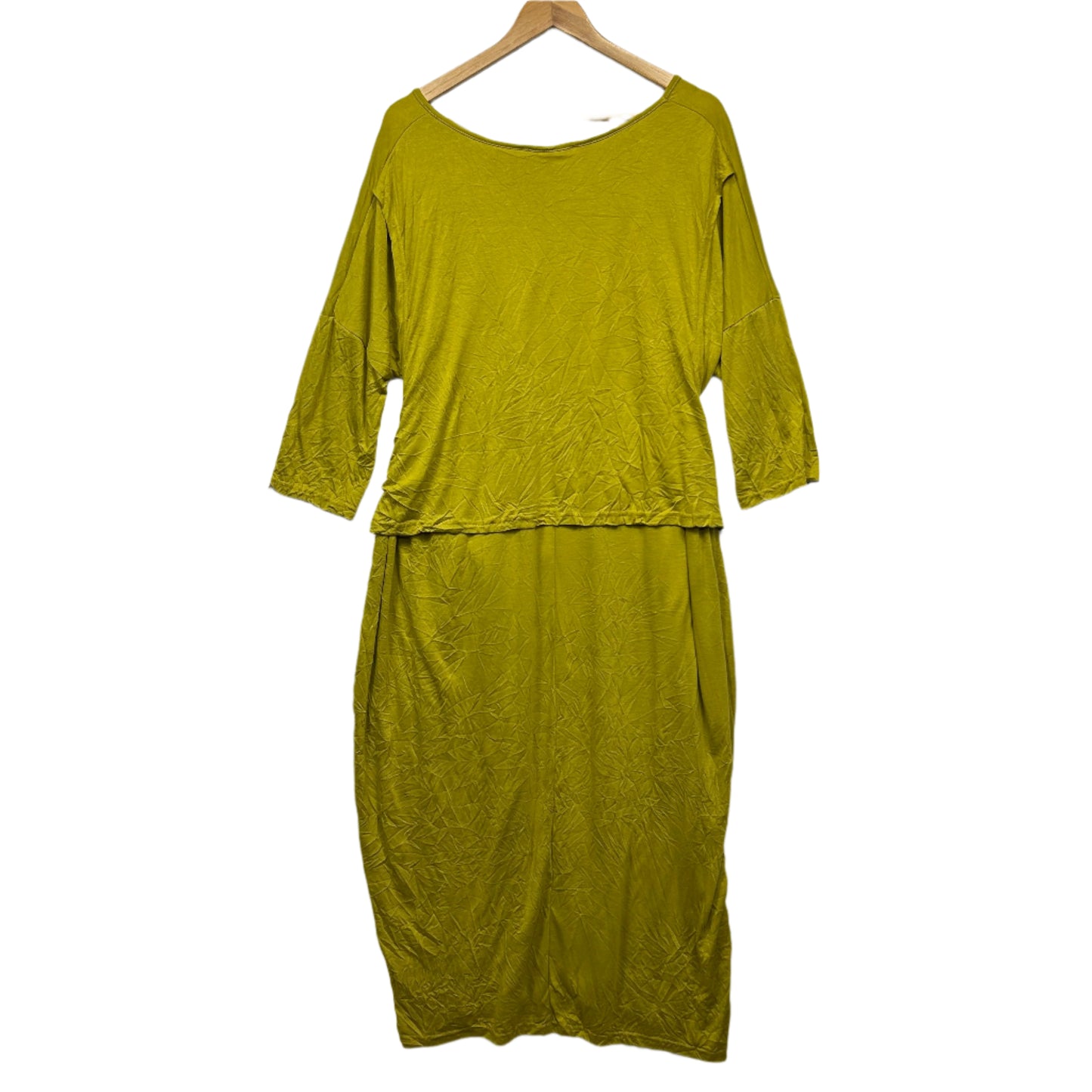 Cotton Village Dress Size Medium Large 12 14 Long Sleeve