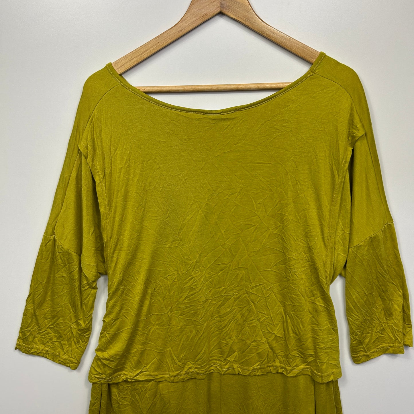 Cotton Village Dress Size Medium Large 12 14 Long Sleeve