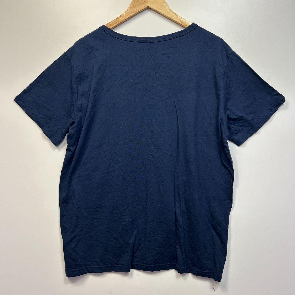 Shein Navy Cotton Wine Tee - Size 2XL