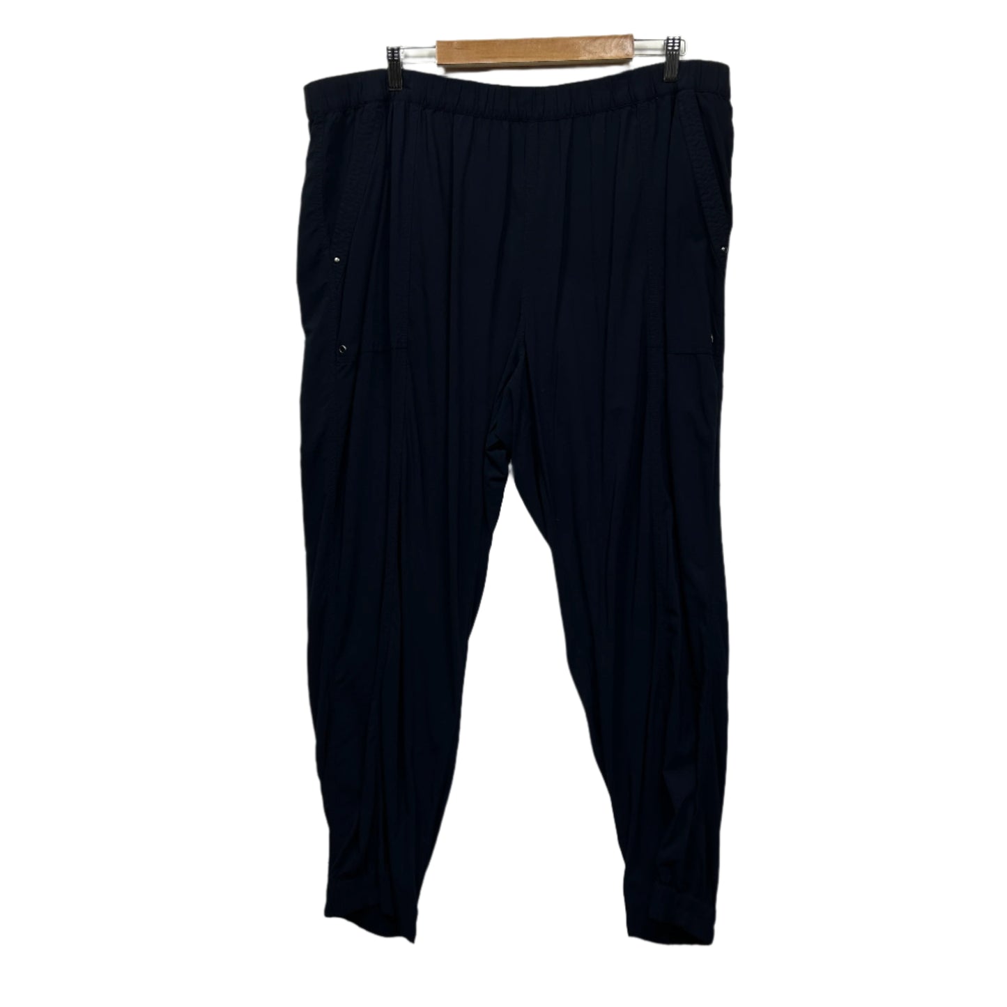 Virtuelle Pants Size 22 Black Pockets Viscose