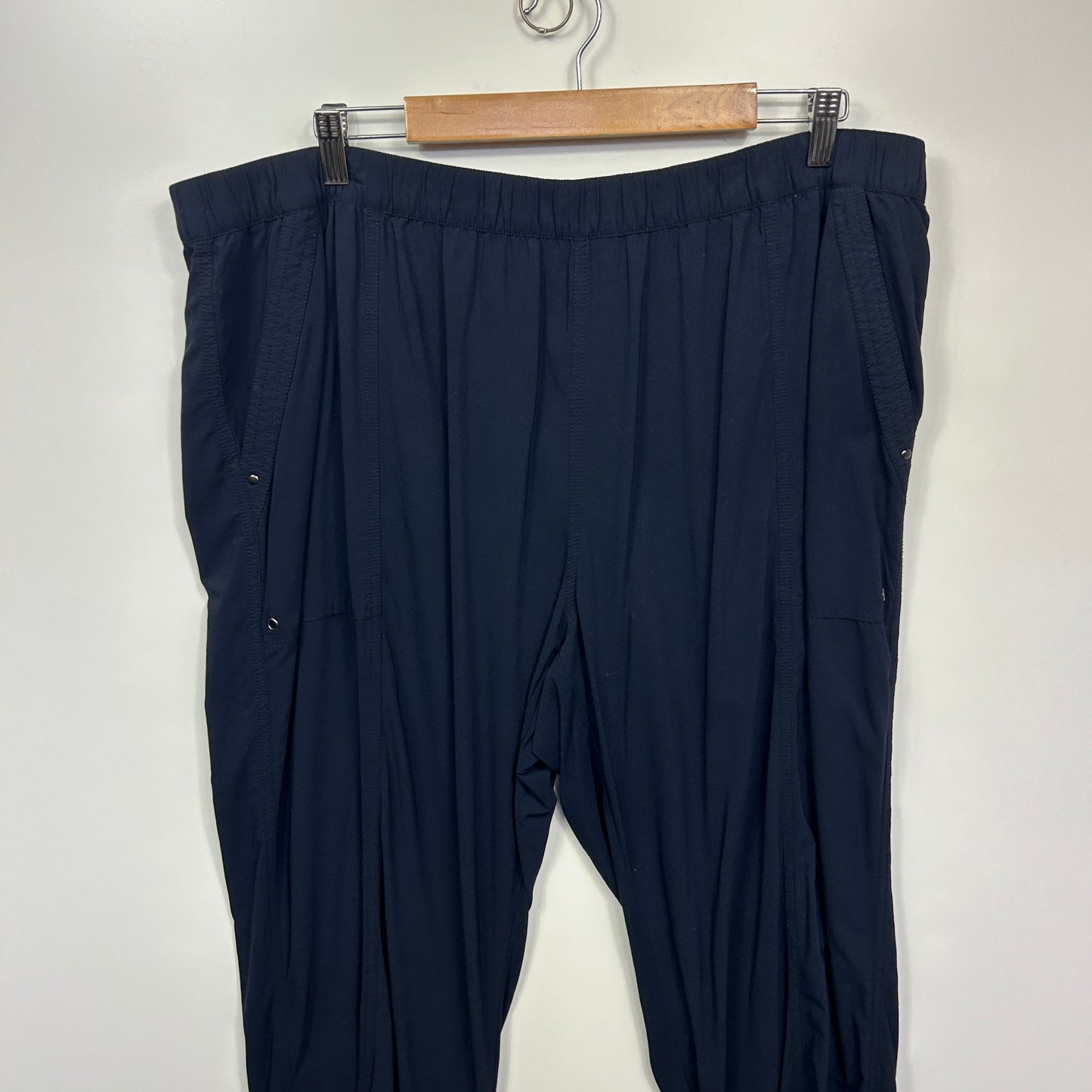 Virtuelle Pants Size 22 Black Pockets Viscose
