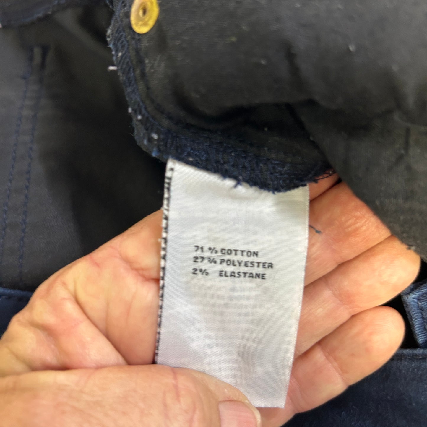 Millers Navy Blue Capri Pants - Size 18