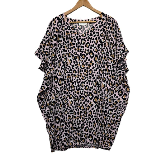 New U Collection Dress Size 14 Multicoloured Animal Print