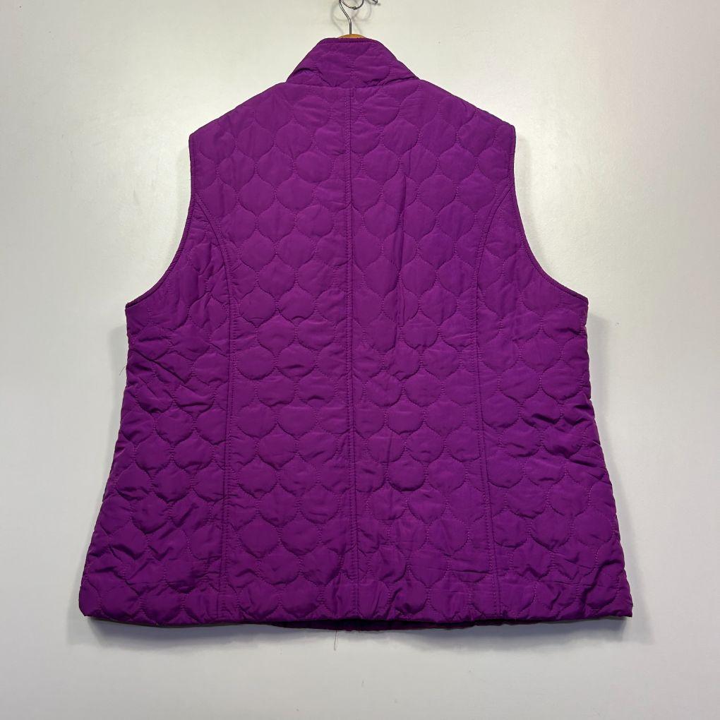 Millers Purple Puffer Vest - Size 20