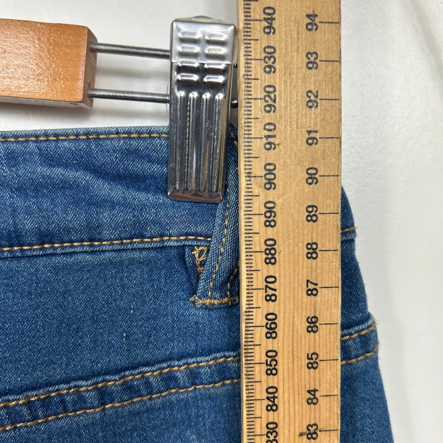 Pretty Basics Tabitha Crop Jeans - True Blue - Size 12