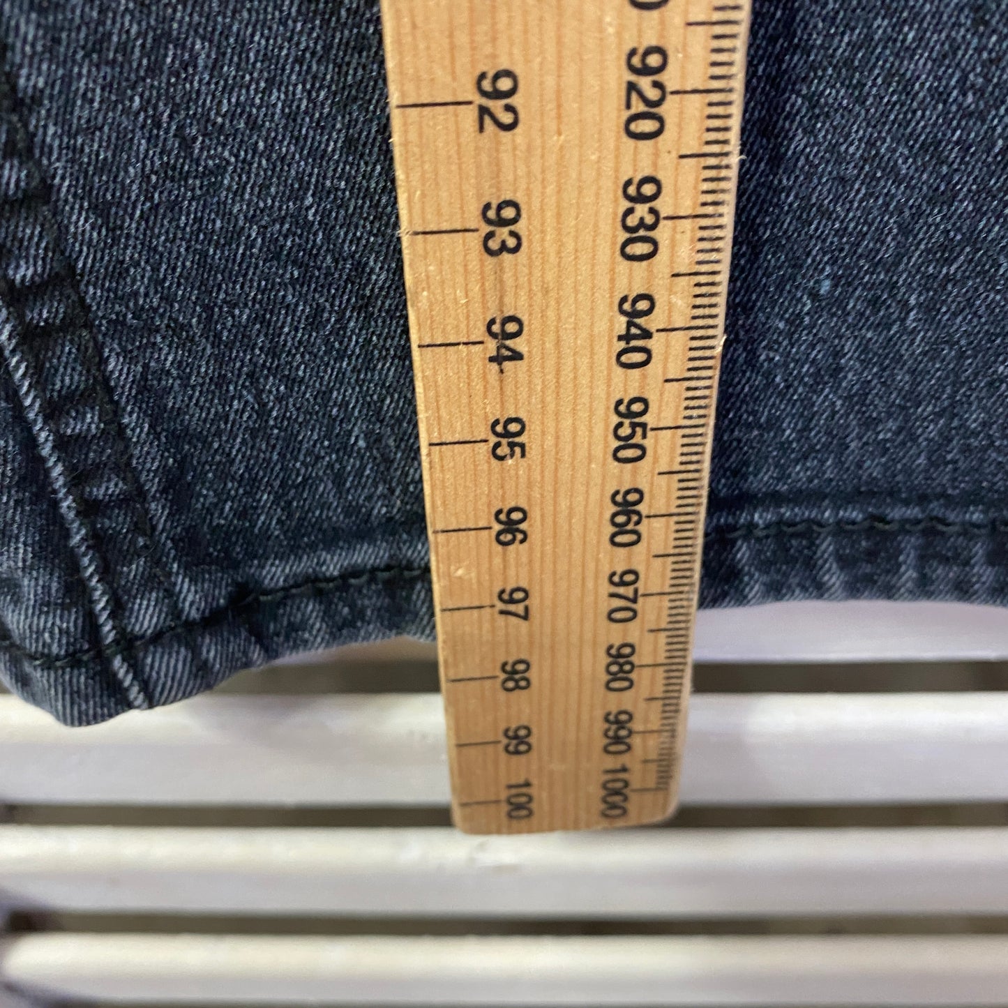 Autograph Jeans Size 16 Plus Black Denim Pull On