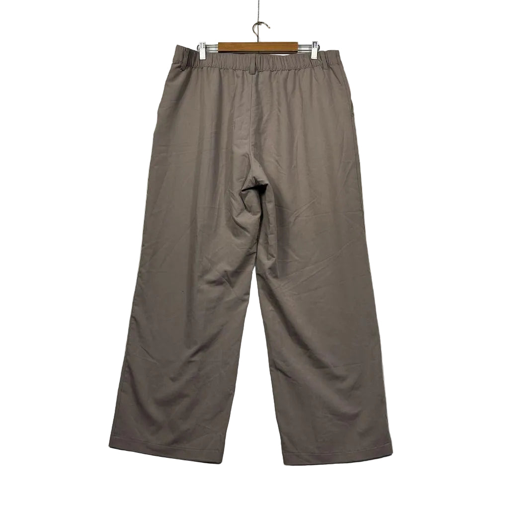Anko Taupe Wide-Leg Pants - Size 18