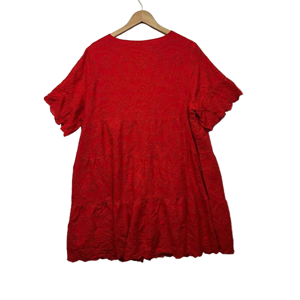 Shein Red Top - Size 4XL