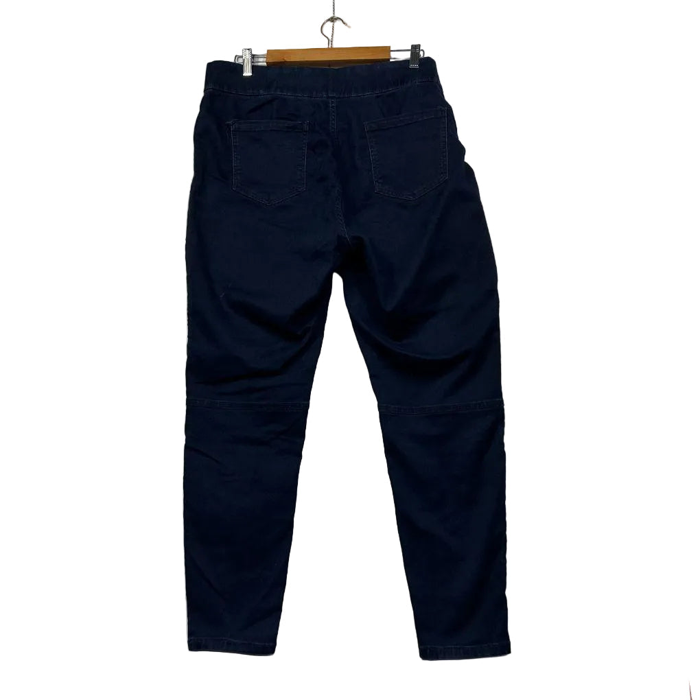Crossroads Navy Moto Jegging - Size 18