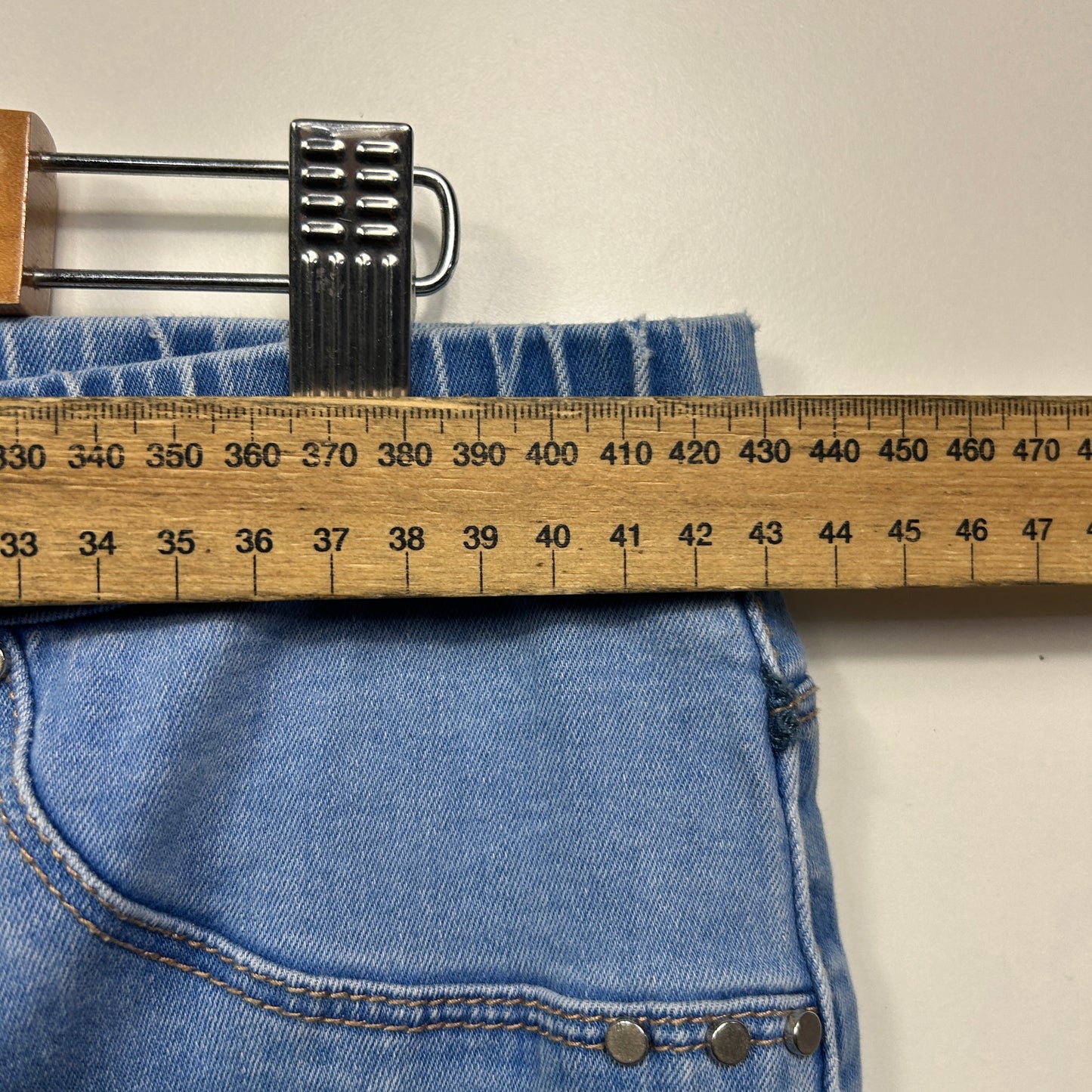 Rockmans Jeans Size 14 Blue Pull On