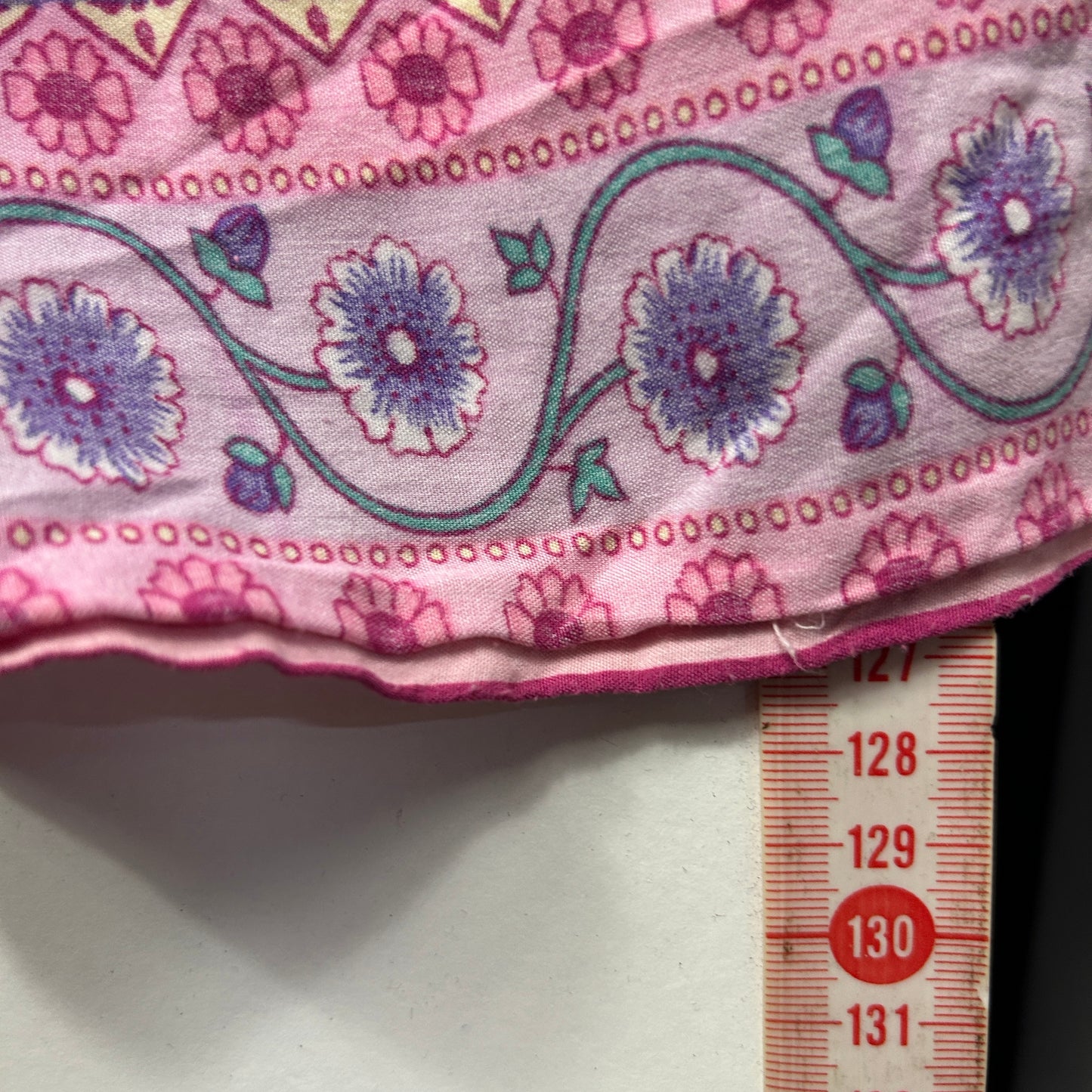 Boho 100% Rayon Pink Floral Tiered Maxi Dress - Size 14?