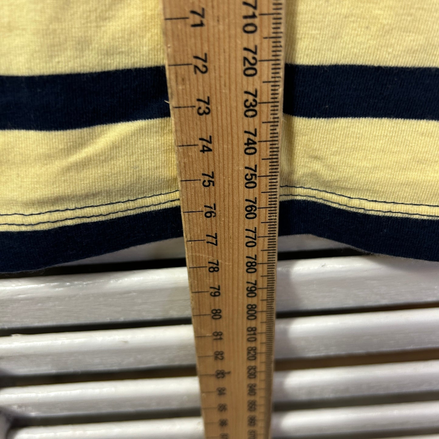 My Size Top Size 22 24 26 Short Sleeve Striped
