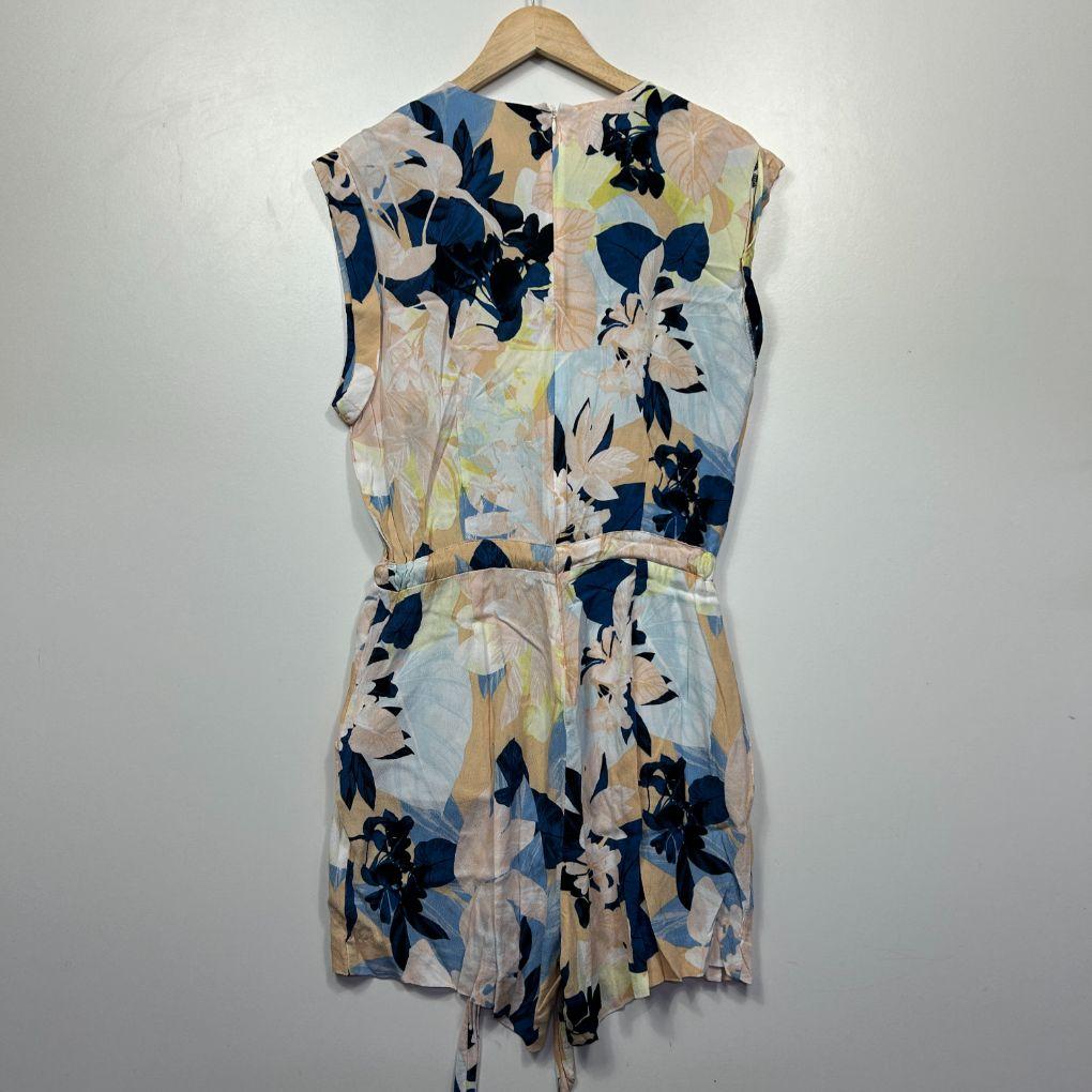 Witchery Floral Playsuit - Size 16