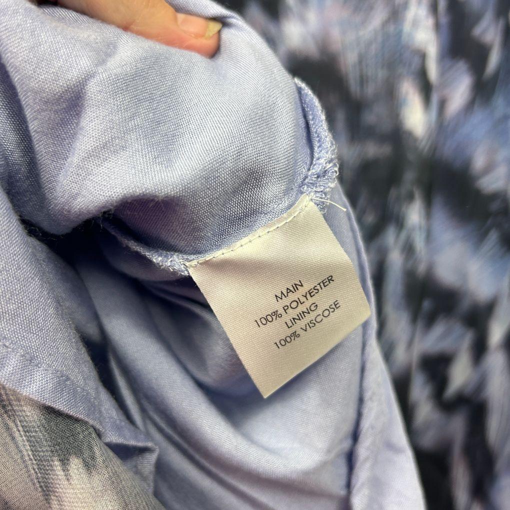 Autograph Blue Print Kaftan - Size 14