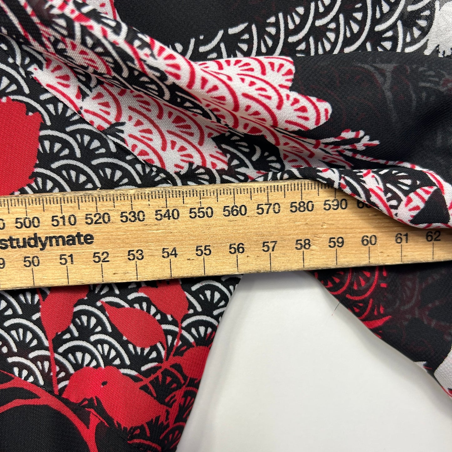 Millers Dress Size 18 Black Red Short Sleeve Oriental New