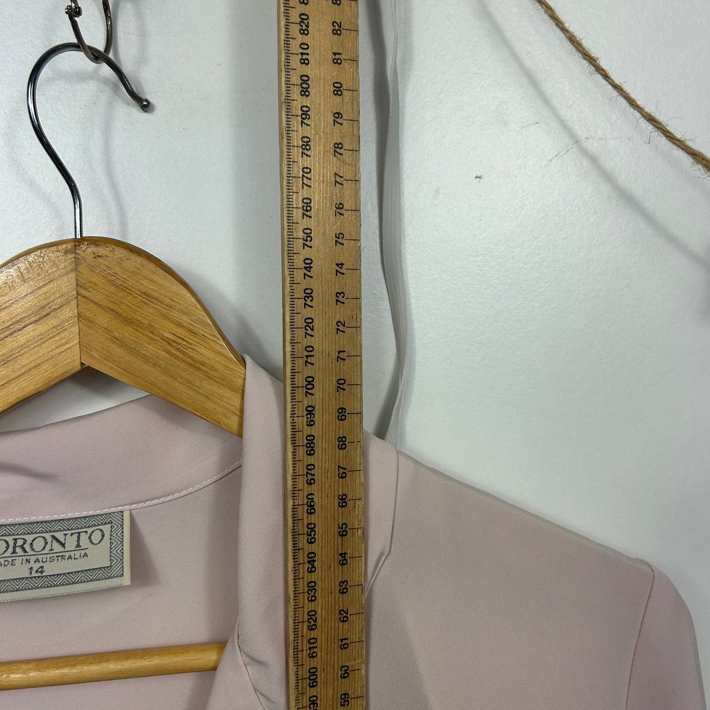 Vintage Toronto Blush Pink Shirt - Size 18