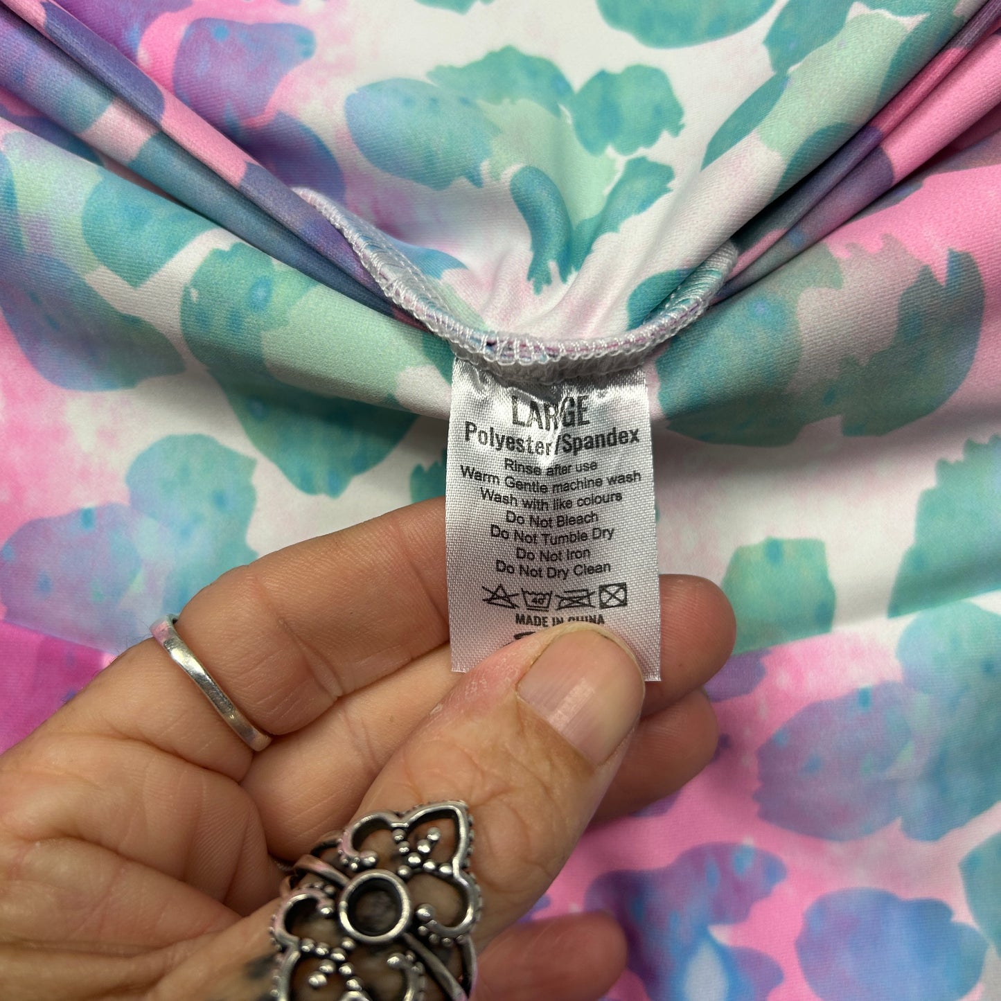 exoticathletica Leggings Size 14 Large Multicoloured Activewear New