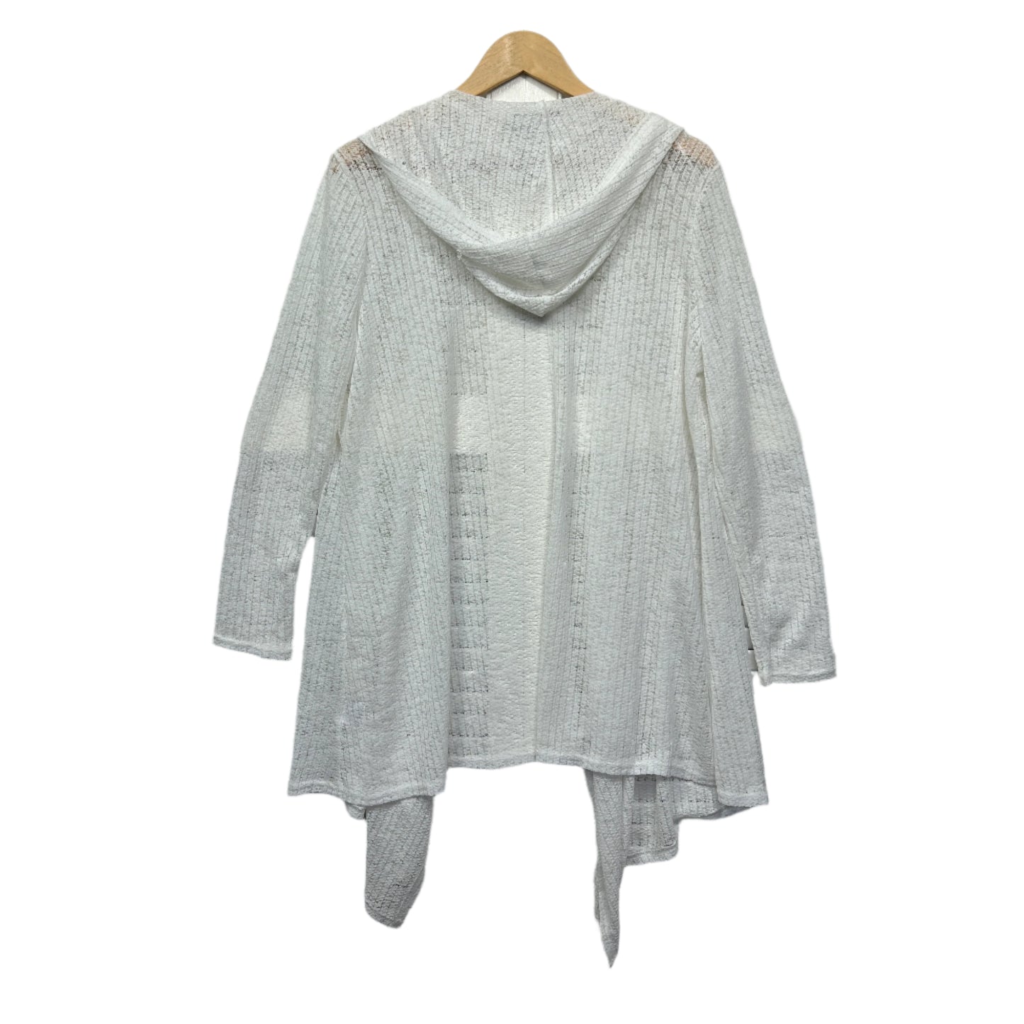Miss Valley Top Size 14 Large White Sheer