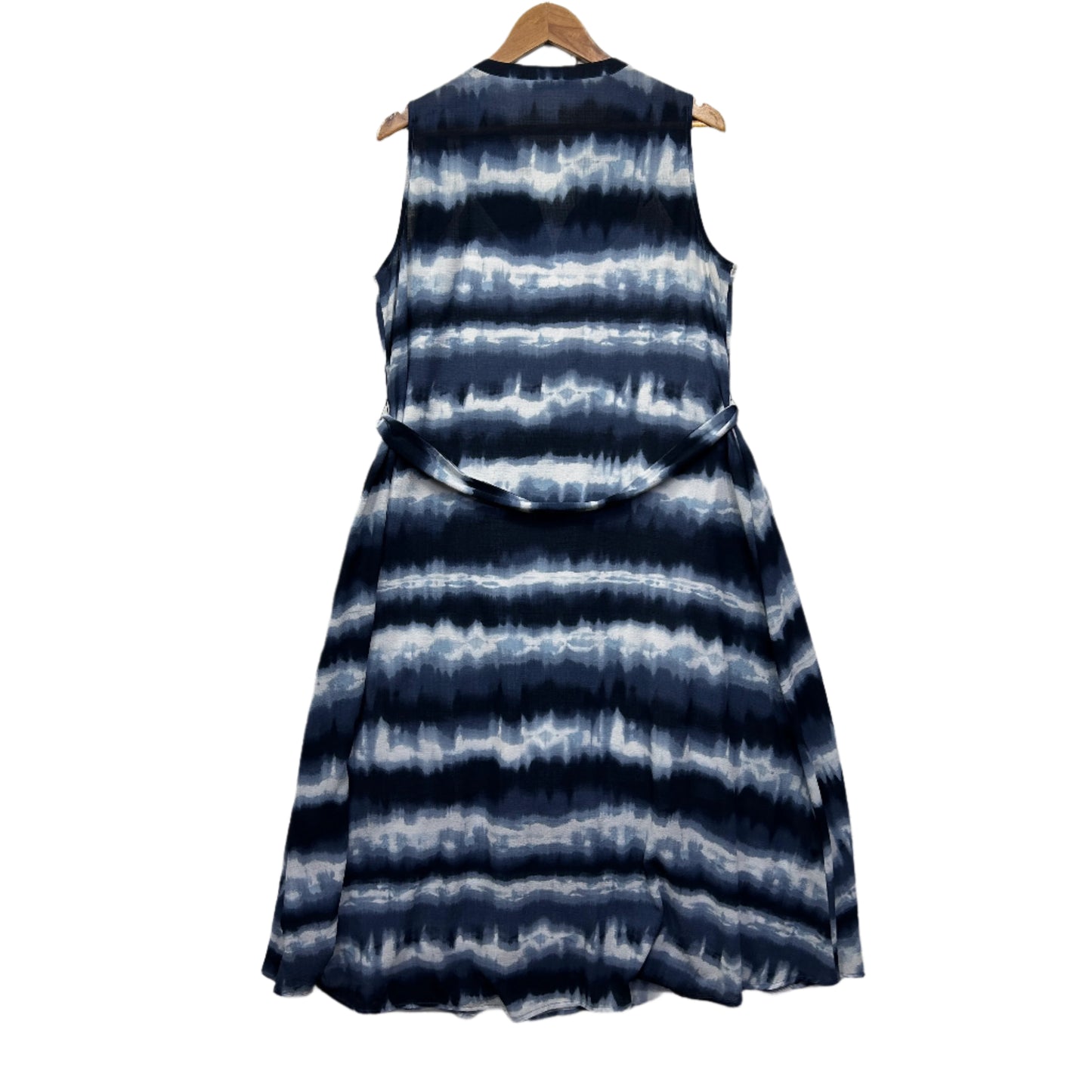 Target Maxi Dress Size 14 Sleeveless Tie-Dye Belt