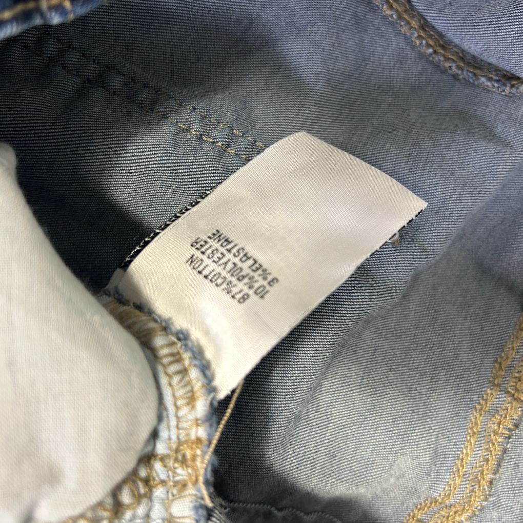 Autograph Dark Blue Cotton Bootcut Jeans - Size 26