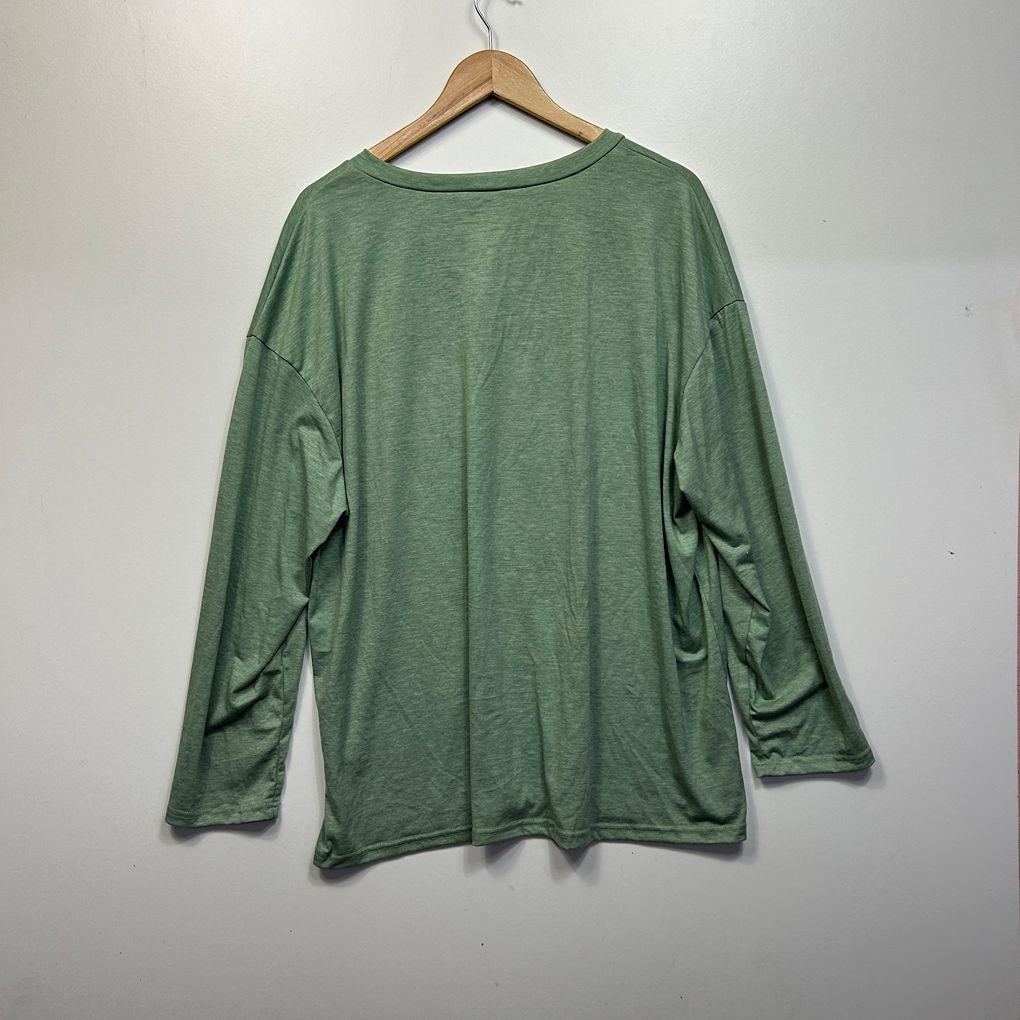 Green Dragonfly Top - Size 3XL