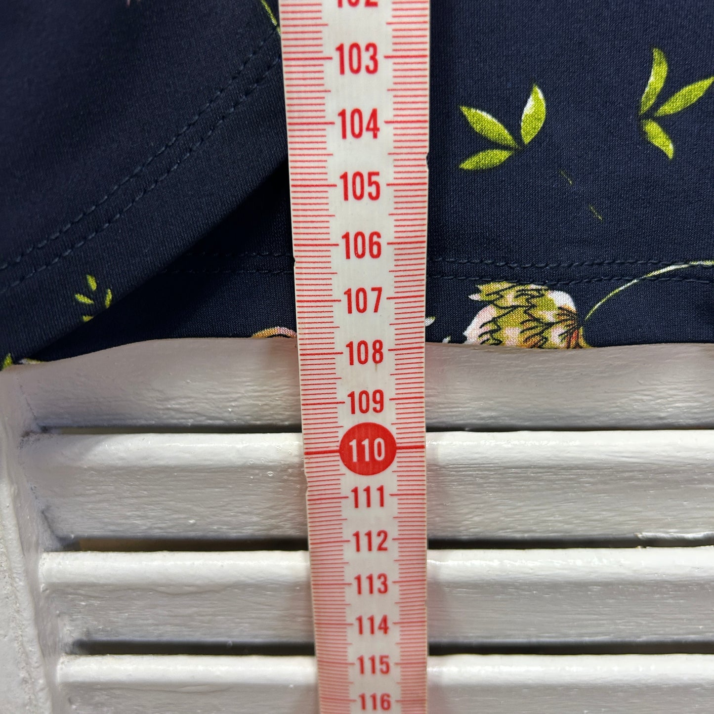 Jacqui E Dress Size 14 Large Sleeveless Navy Floral