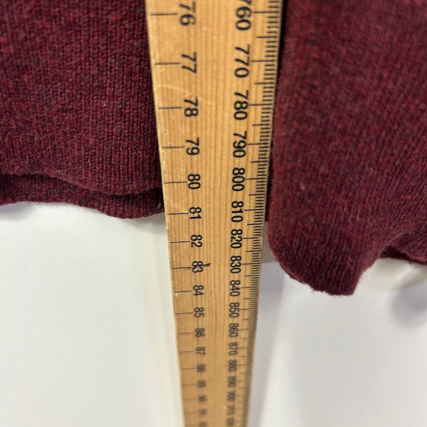 Johnny Bigg Jumper 6XL Maroon Long Sleeve 100% Cotton