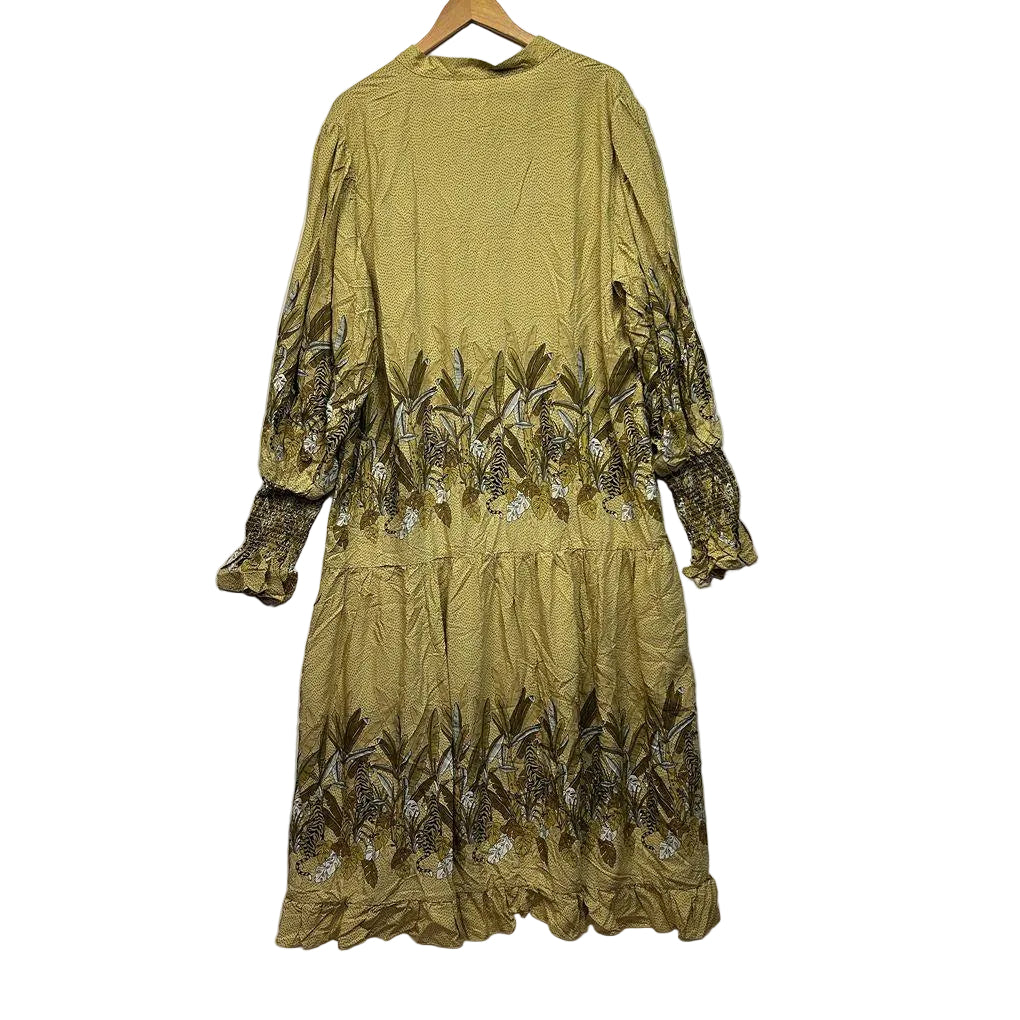 Jaase Olive Dress - Size XL
