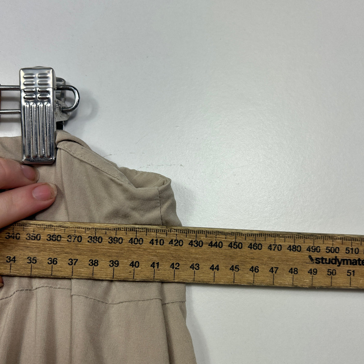 Blue Illusion Taupe A-Line Skirt - Size XL