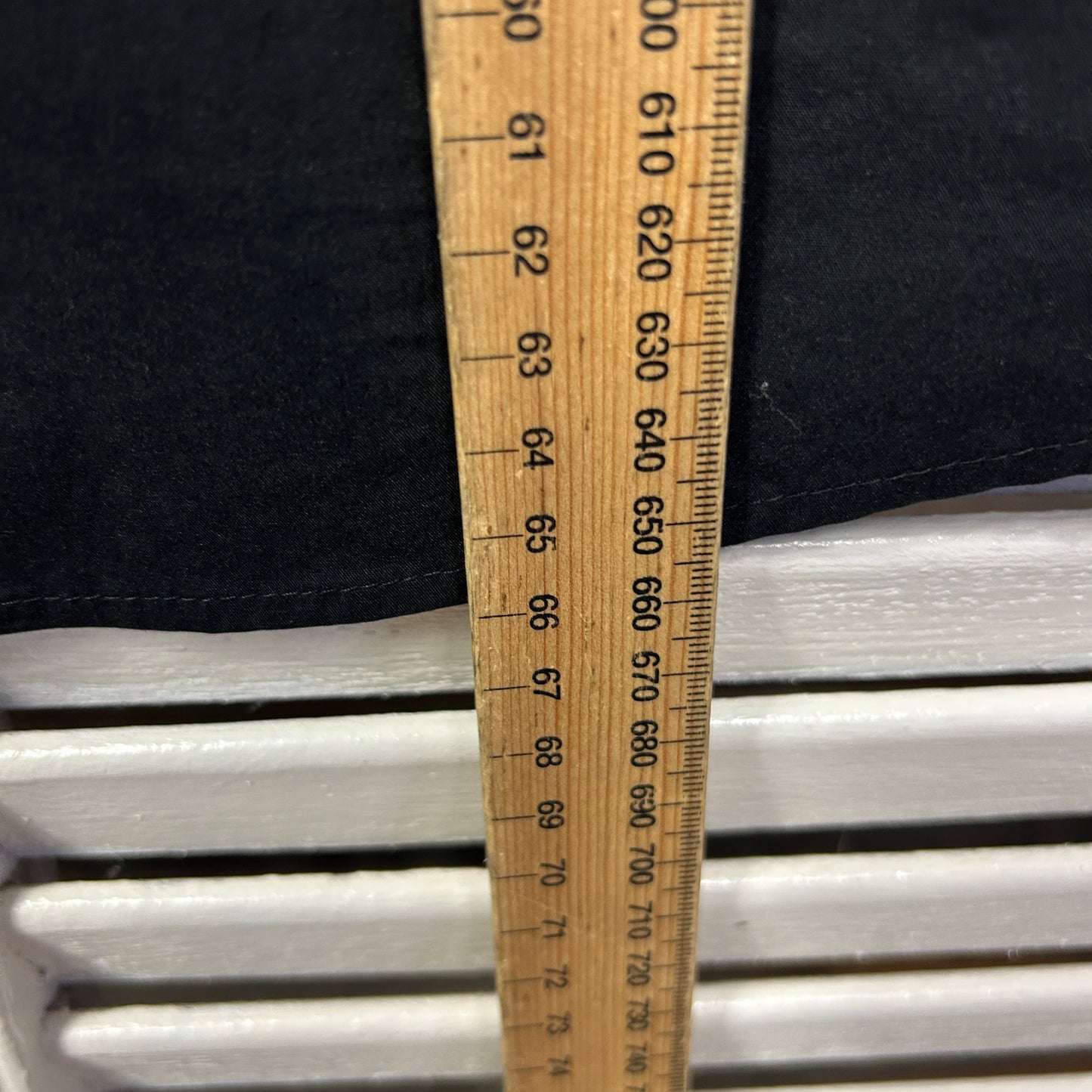 Preview Top Size 18 Black Long Sleeve Button Up Cotton Blend