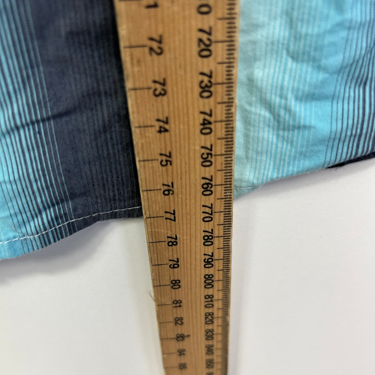 Tarocash Shirt Size 3XL Blue Striped Long Sleeve