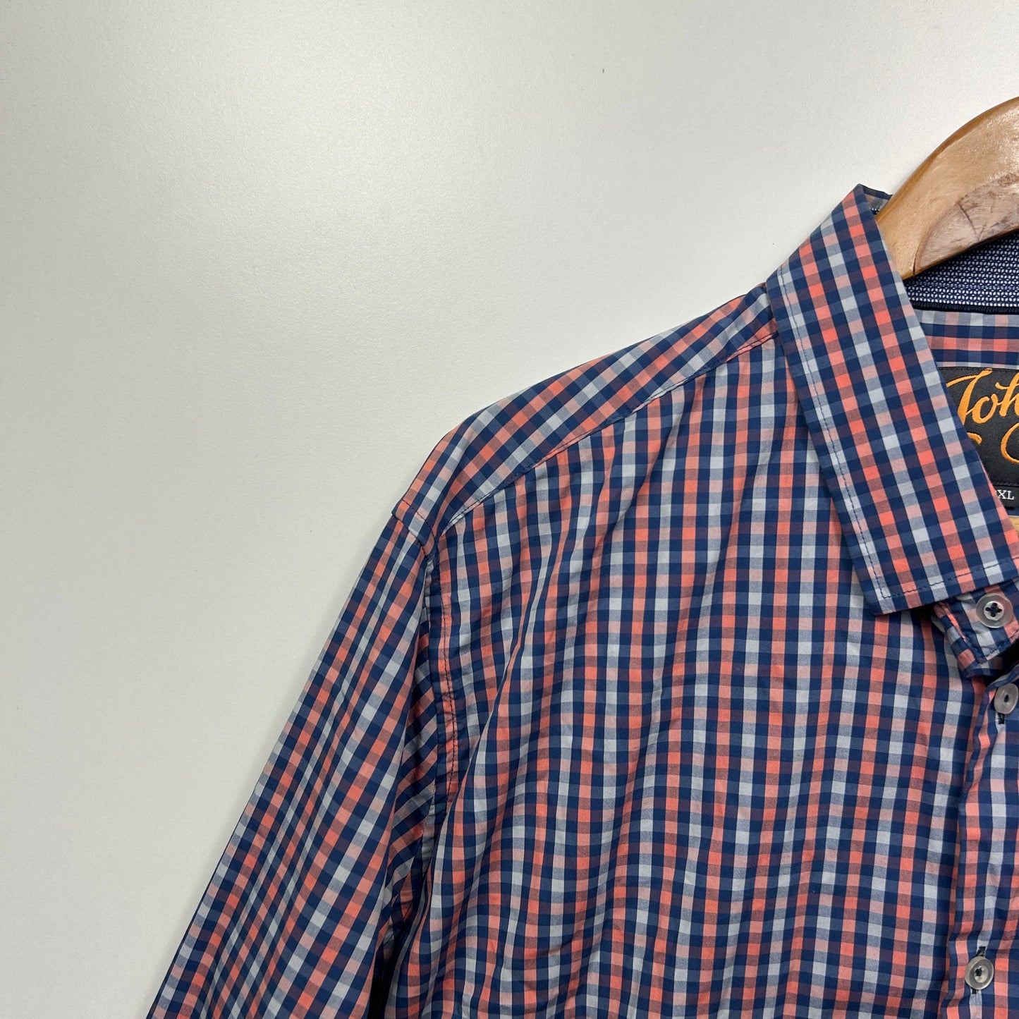 Johnny Bigg Shirt Size 2XL Long Sleeve Check