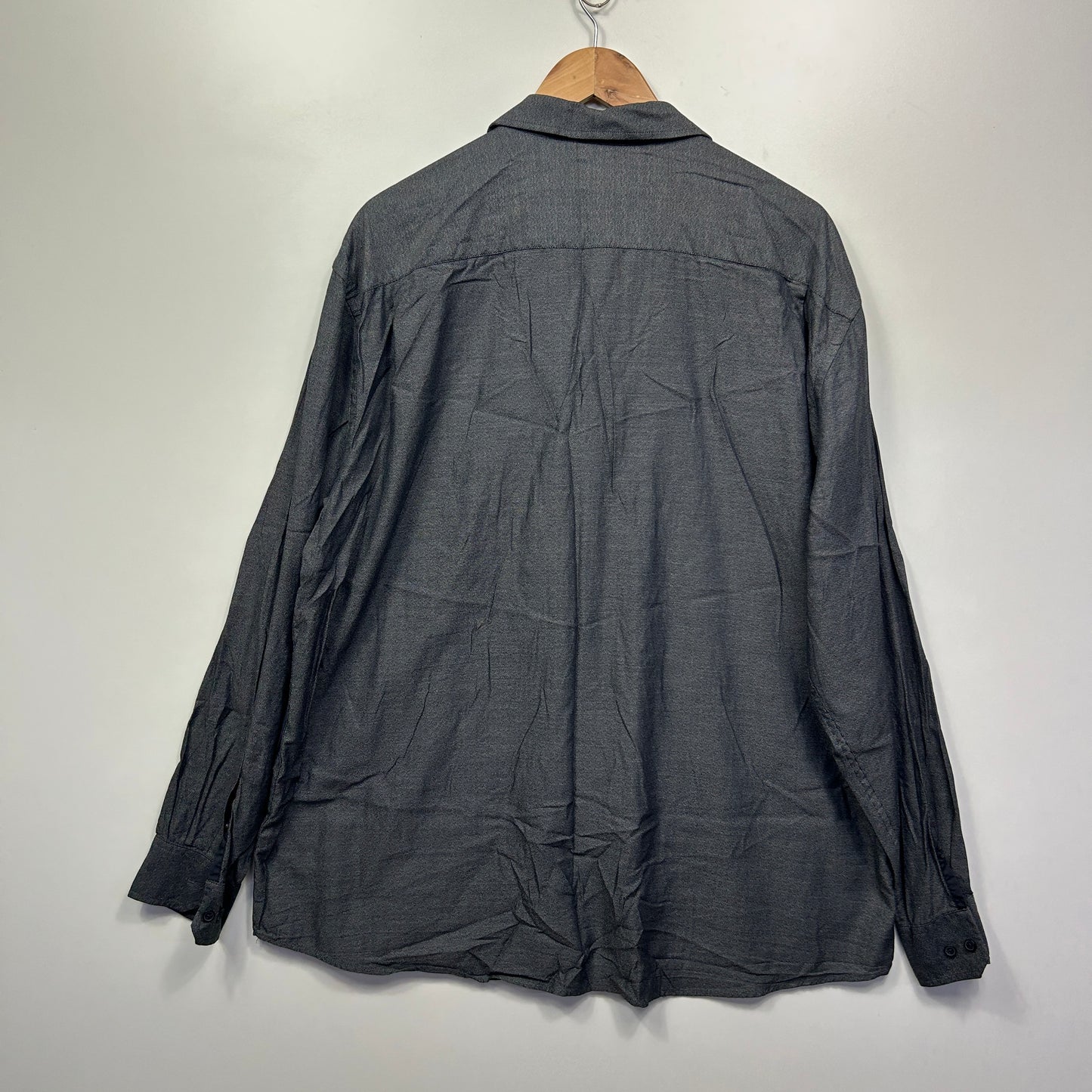 Mr Big Shirt Size 4XL Grey Long Sleeve
