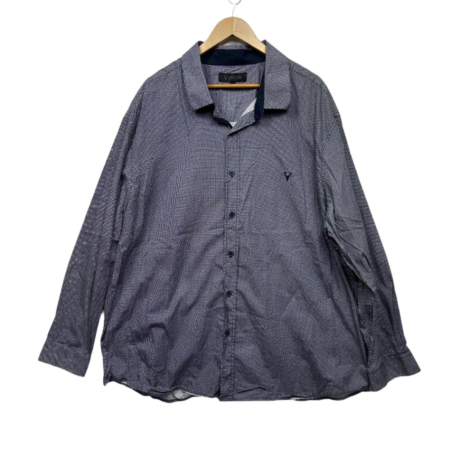 Jack Stone Shirt Size 6XL Grey Long Sleeve