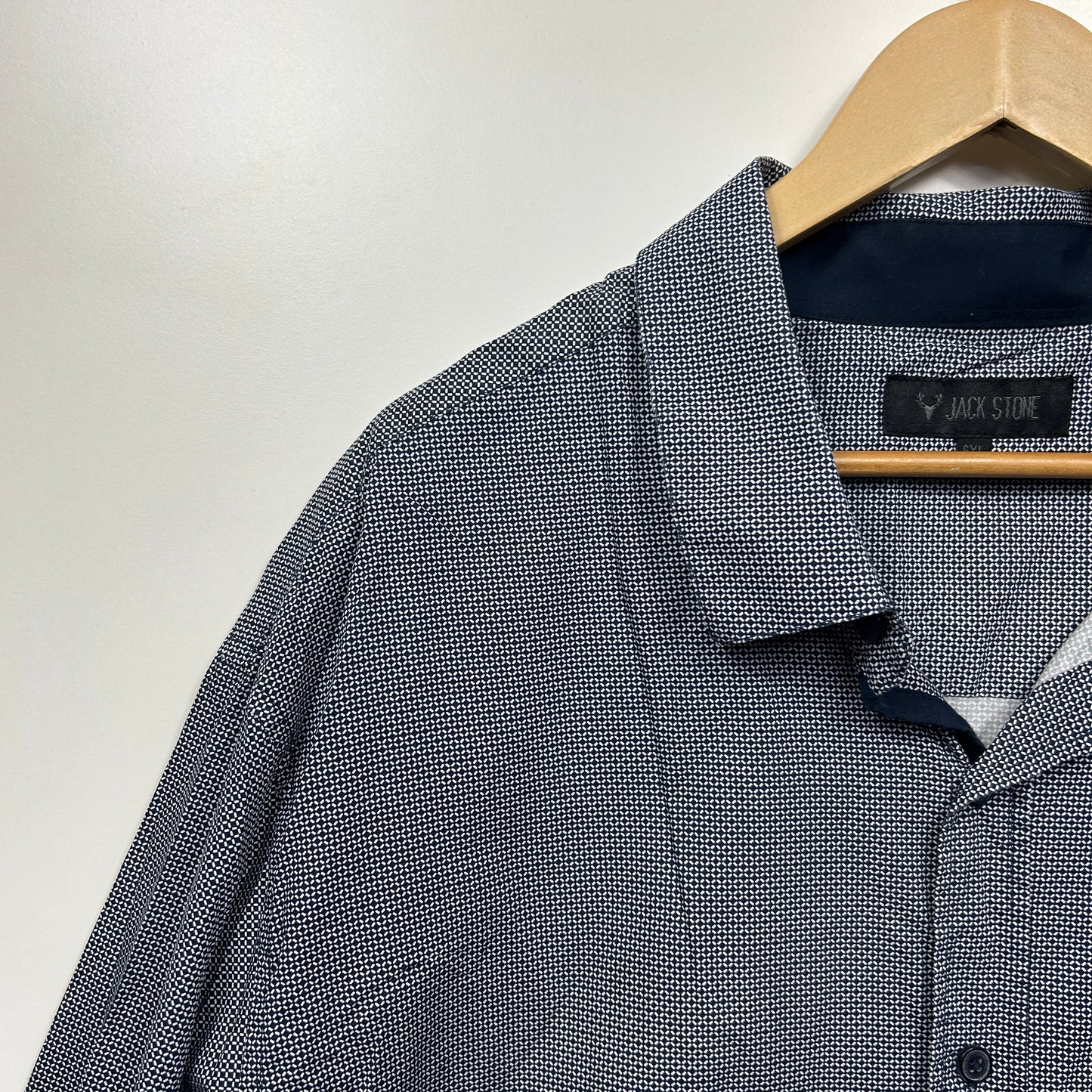 Jack Stone Shirt Size 6XL Grey Long Sleeve