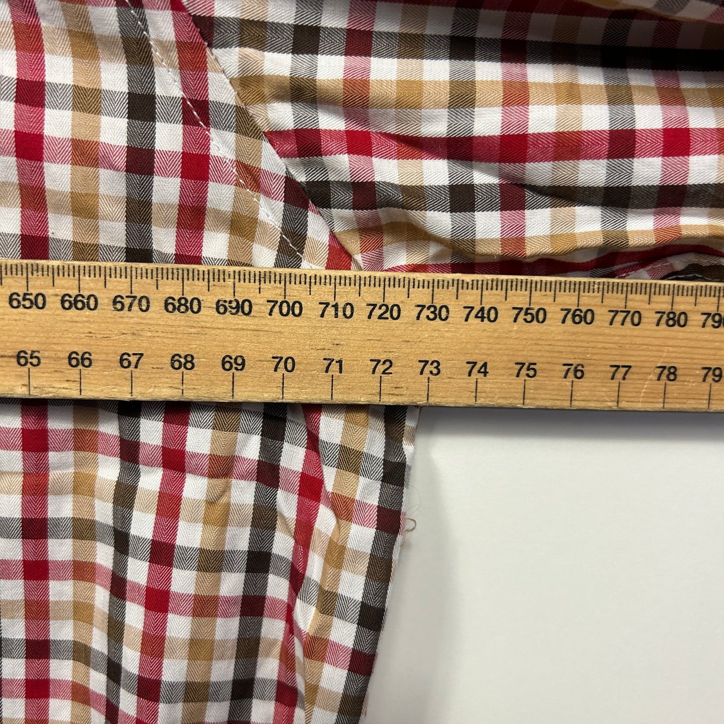 Blue Rivet Mens Shirt Size 3XL Long Sleeve Check