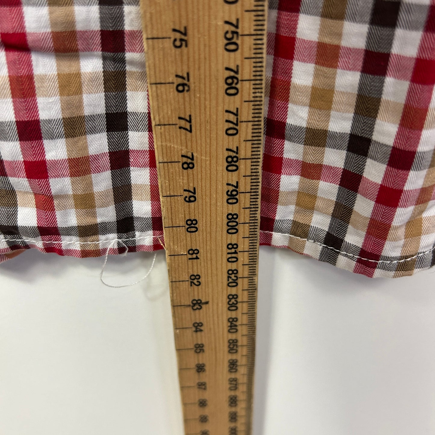 Blue Rivet Mens Shirt Size 3XL Long Sleeve Check