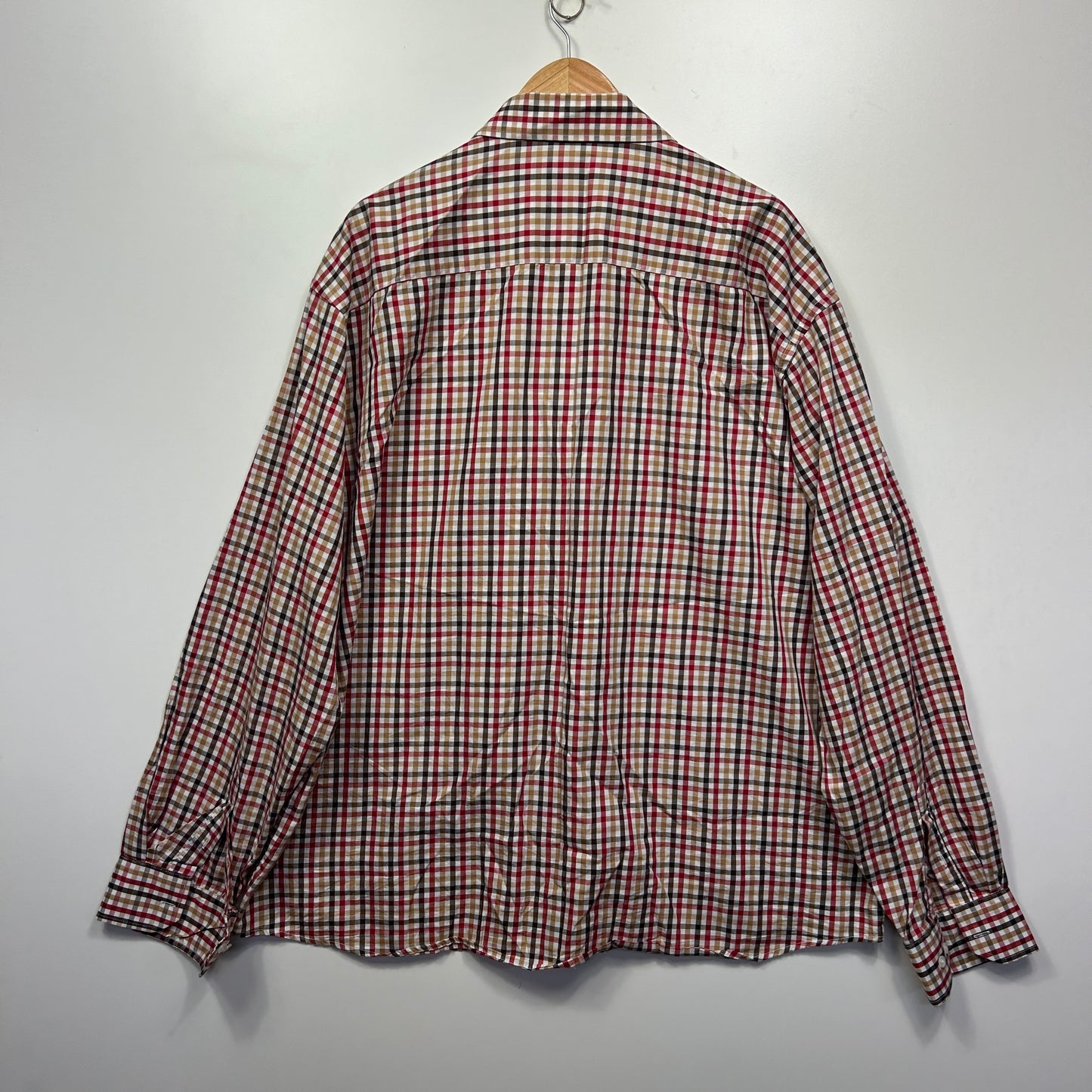Blue Rivet Mens Shirt Size 3XL Long Sleeve Check