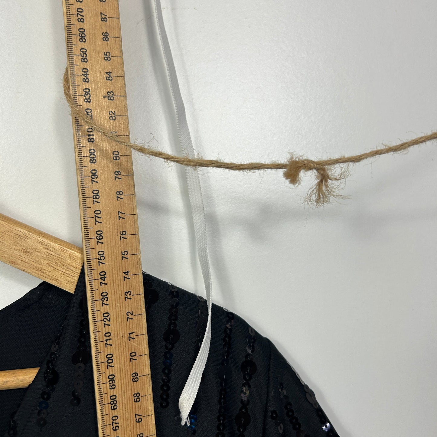 Taking Shape Black Sequin Embellished Top - Size 22/XL