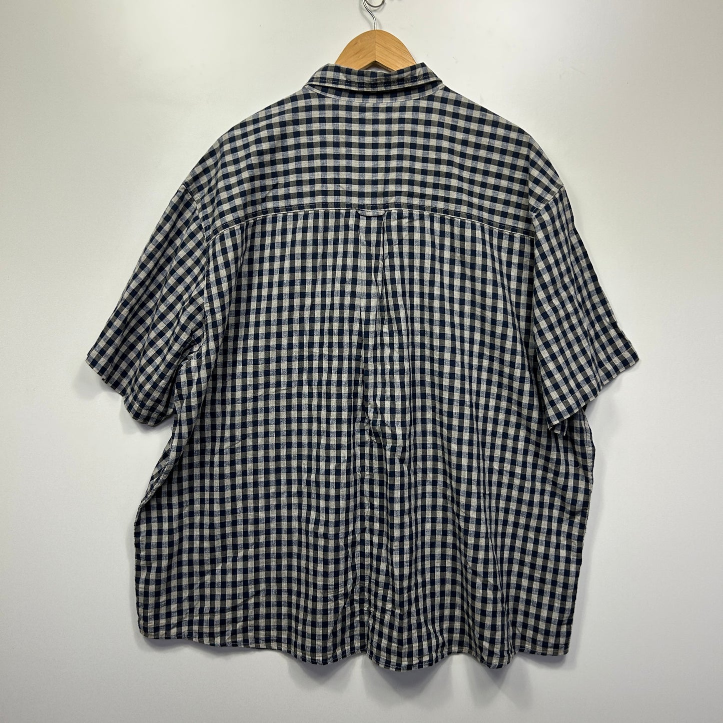 Rivers Shirt Size 4XL Short Sleeve Check