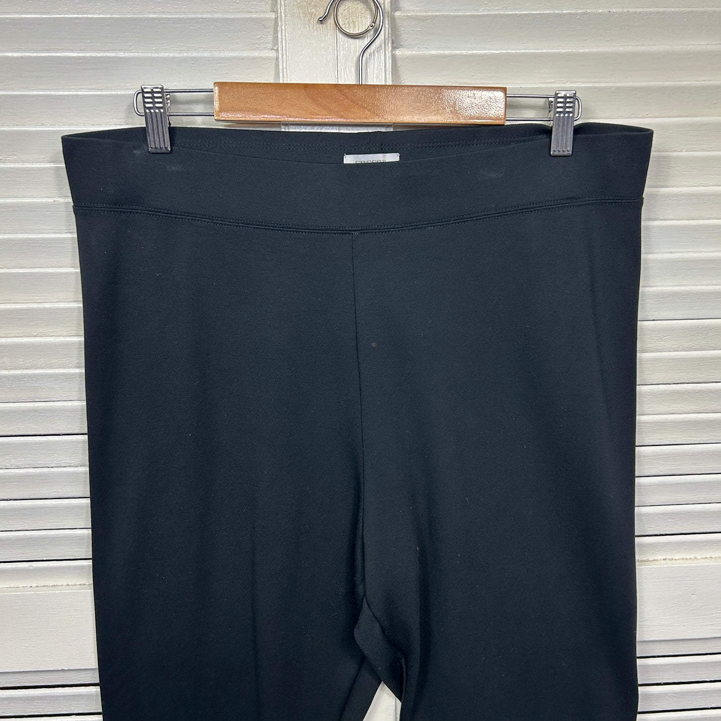 Sussan Pants Size XL 16 Black Pull On