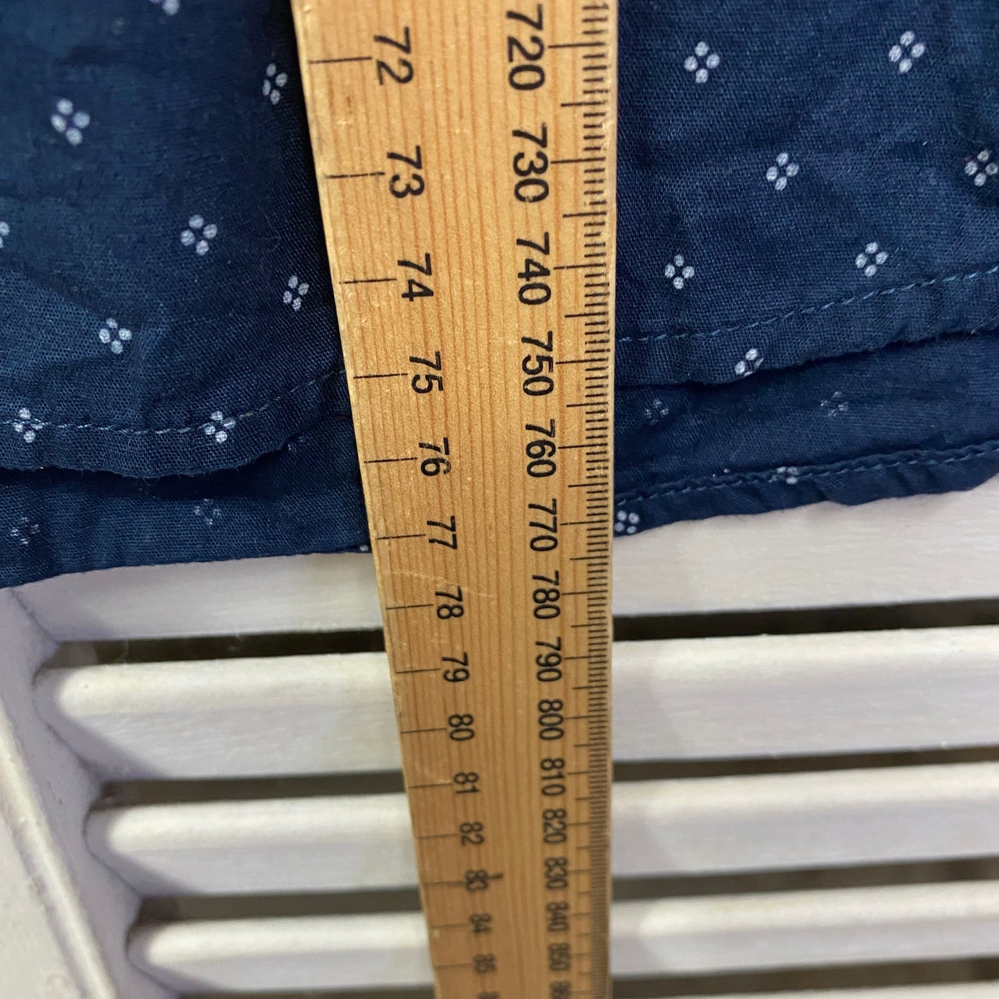 Connor Mens Shirt Size 3XL Blue Long Sleeve Button Up