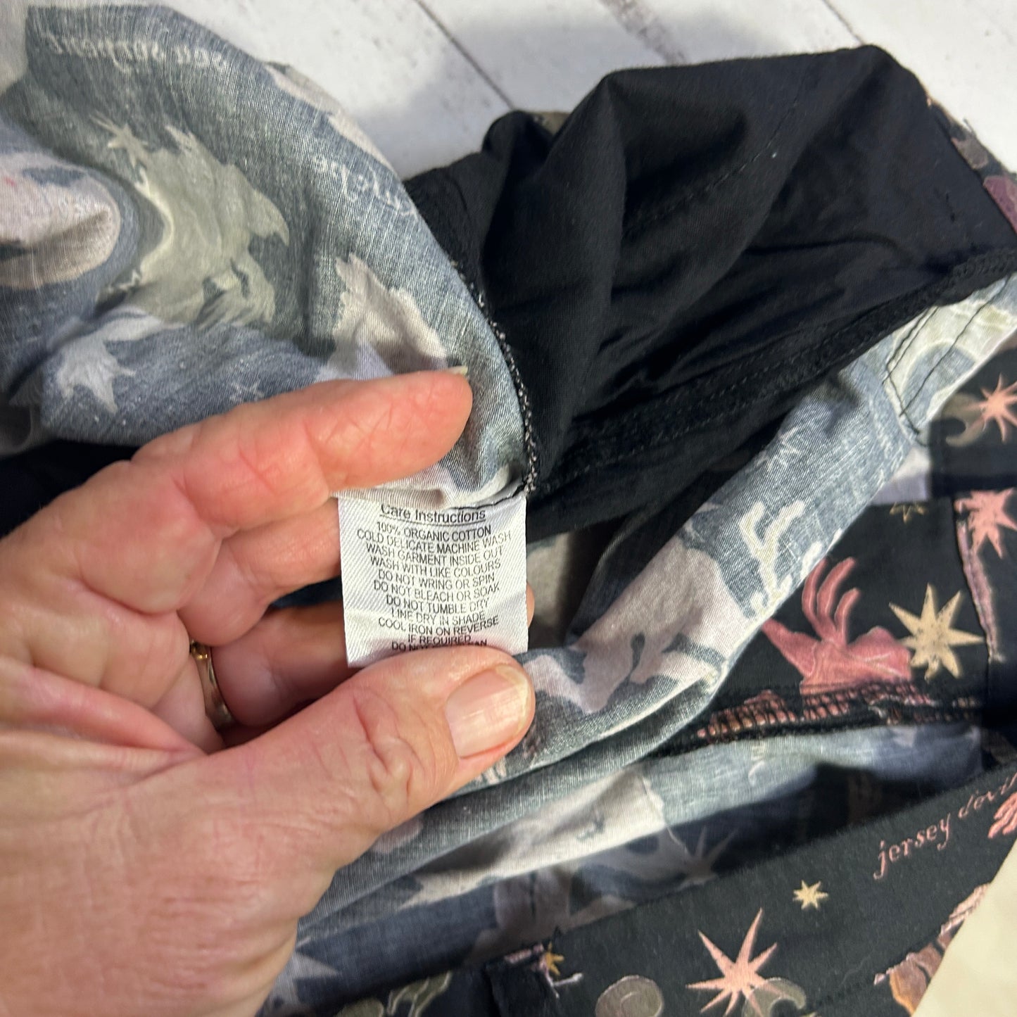 Black Friday Black Mythical Creatures Print Shorts - Size 20