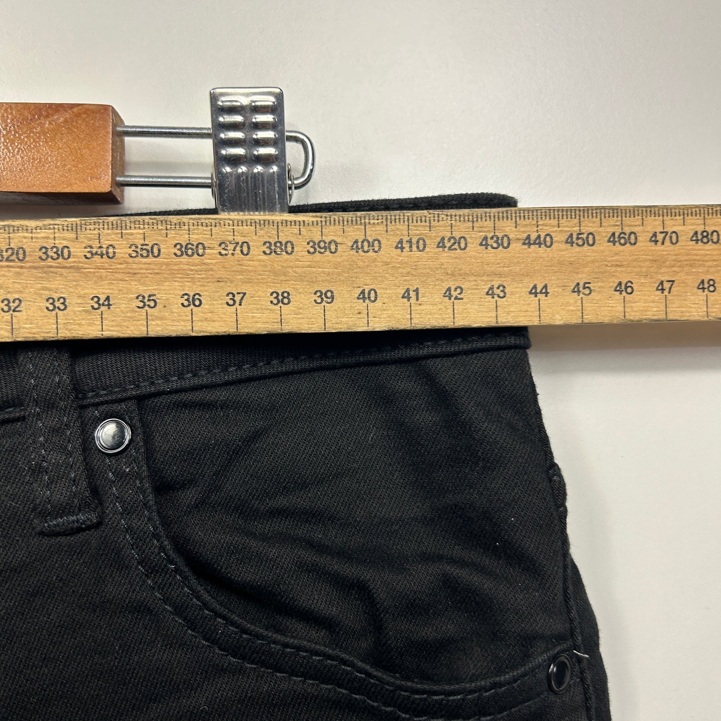 Target Short Size 16 Black Pockets Denim