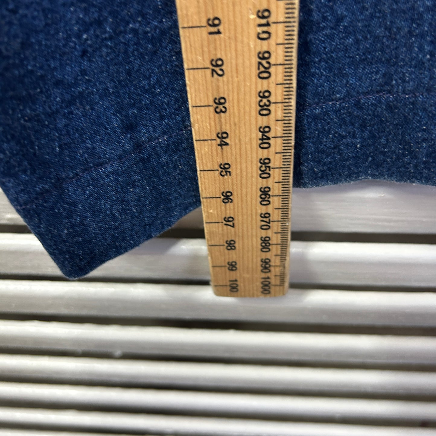 Black Pepper Denim Pants Size 16 Blue Elastic Waist Pockets