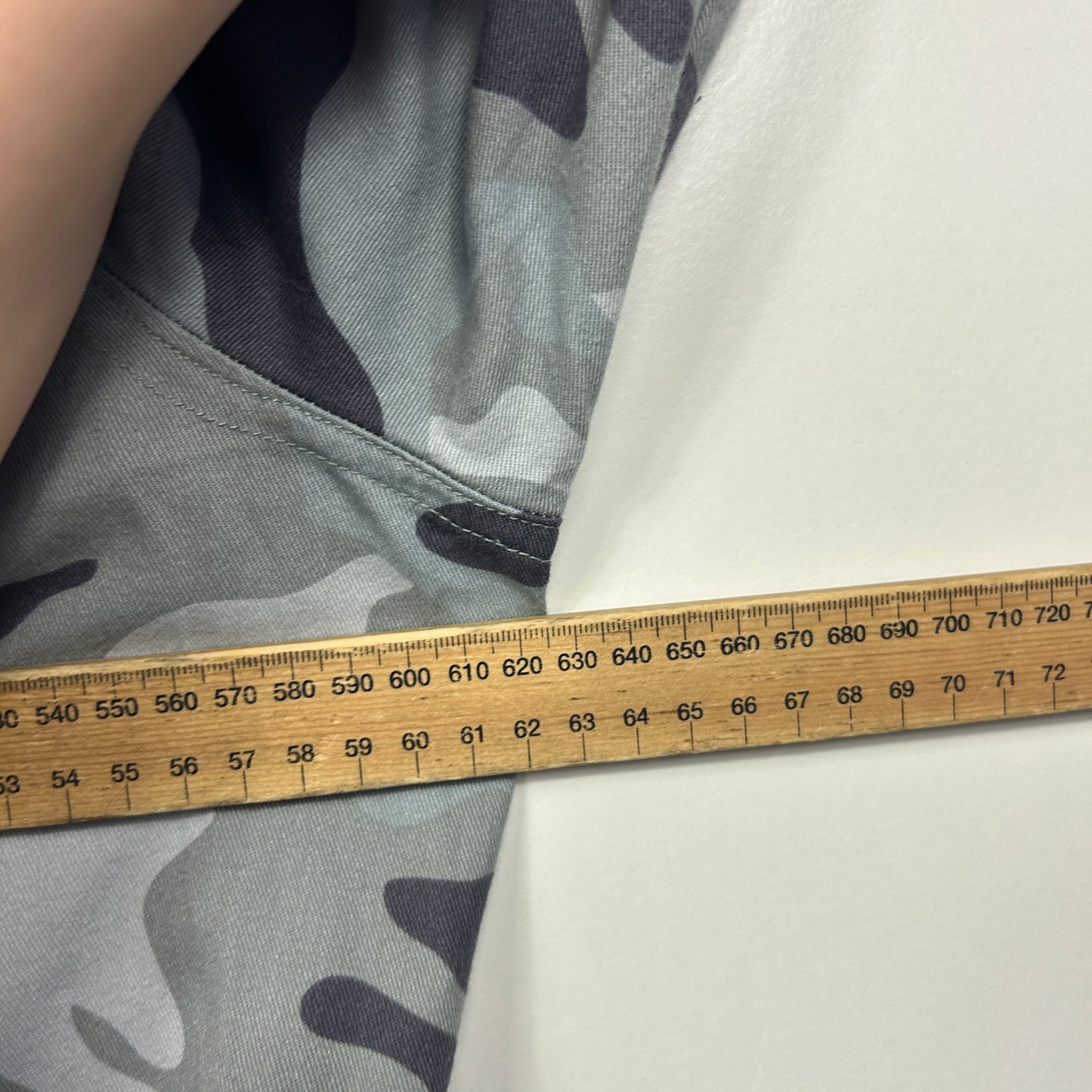 Curve Society Grey Camo Utility Jacket - Size 20