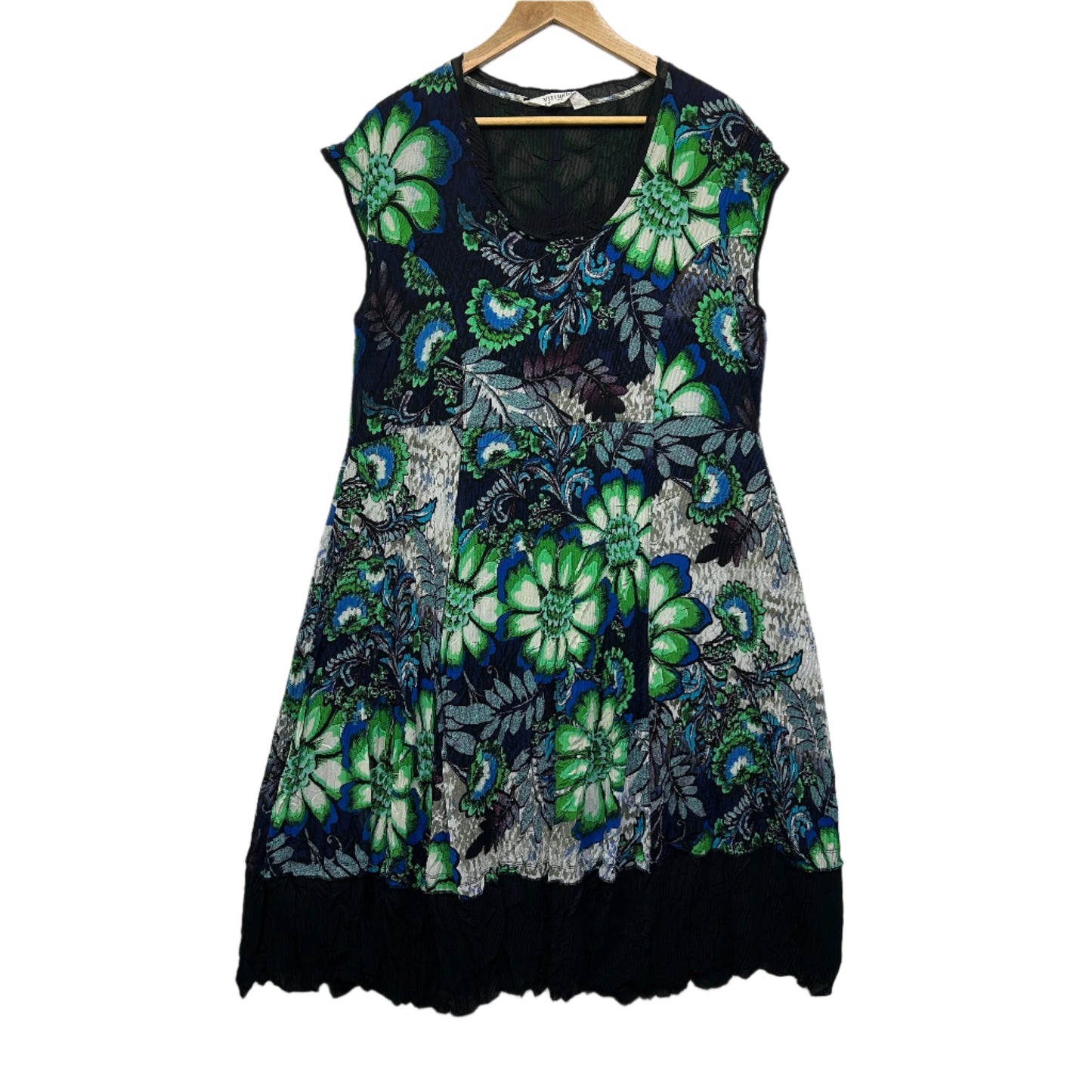 Virtuelle Dress Size 20 Midi Length Floral Multicoloured